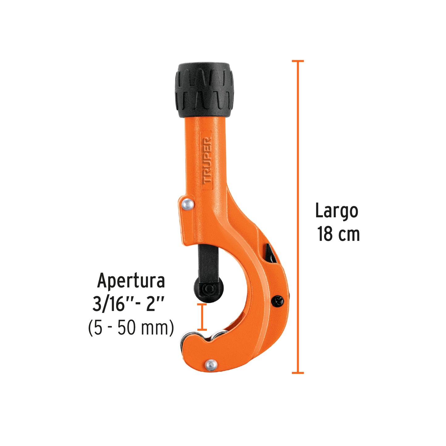 Cortador de tubo de cobre hasta 2 (50mm) 12859 Truper Pieza