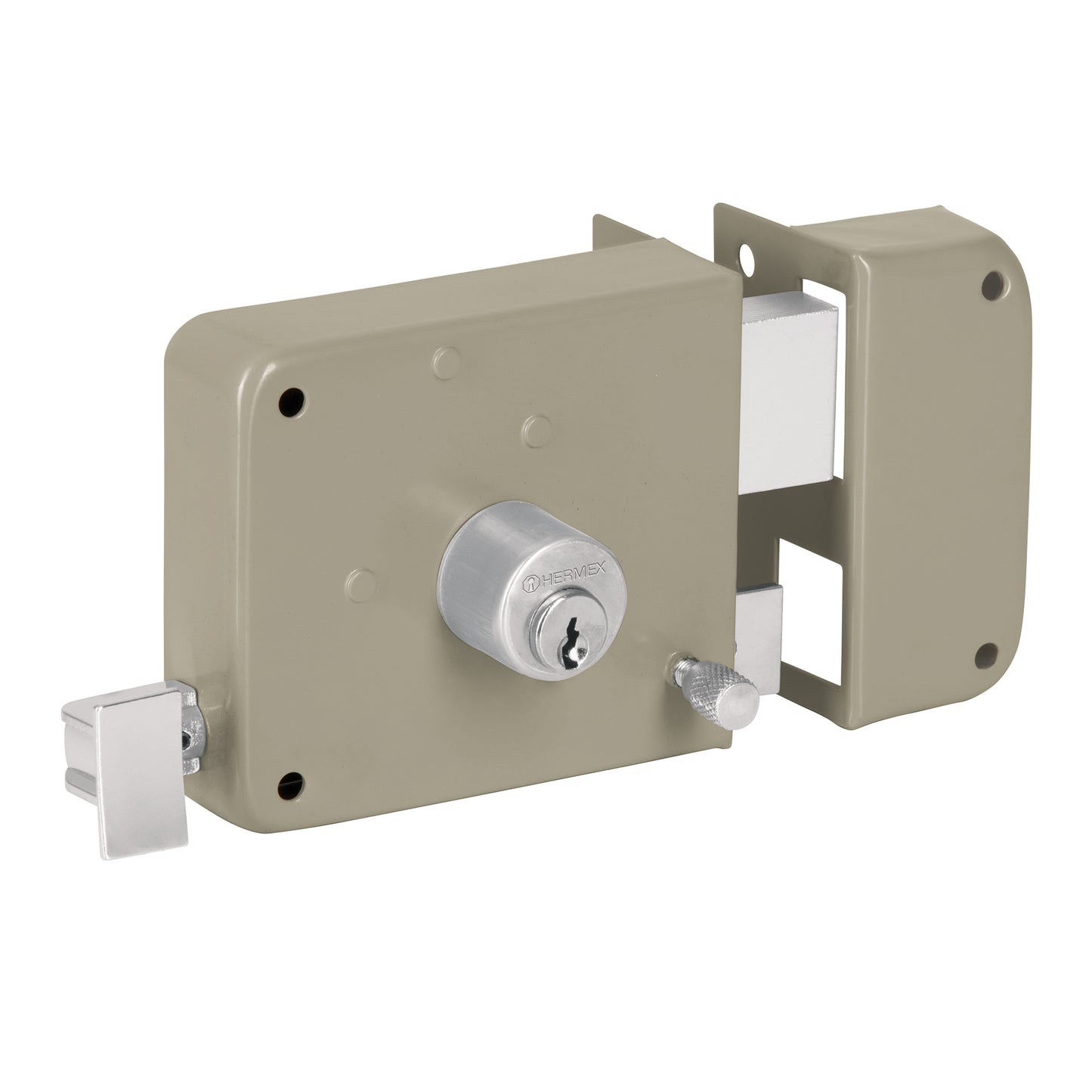Cerradura sobreponer instala facil derecha Hermex Basic 27047 Hermex Pieza