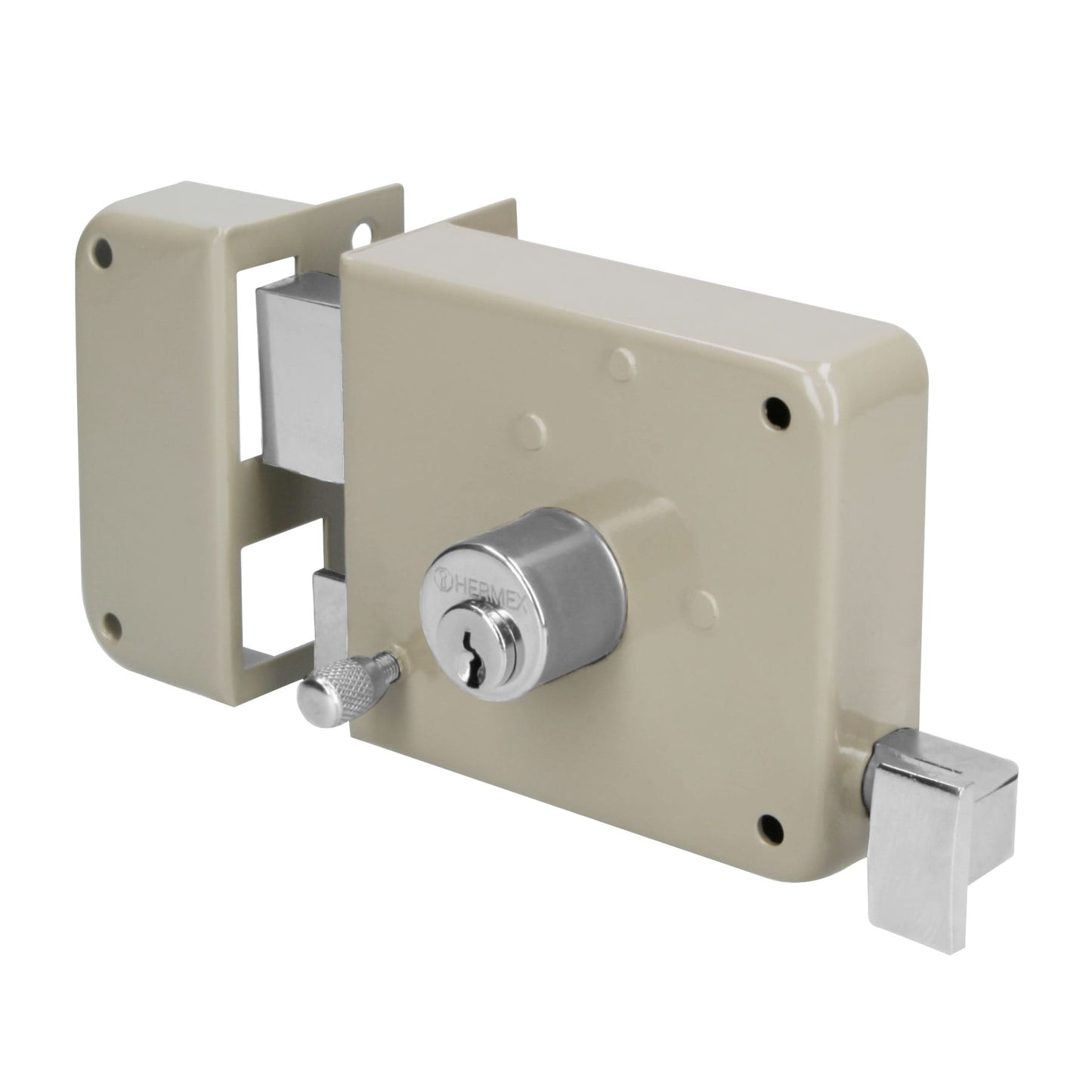Cerradura sobreponer instala facil izquierda Hermex Basic 27046 Hermex Pieza