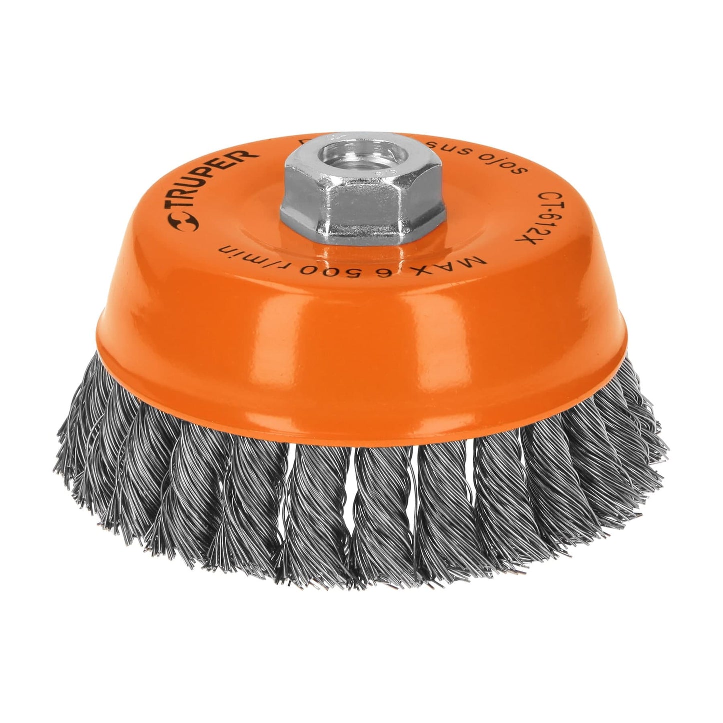Carda copa trenzado 5p para esmeril truper 11542 Pieza