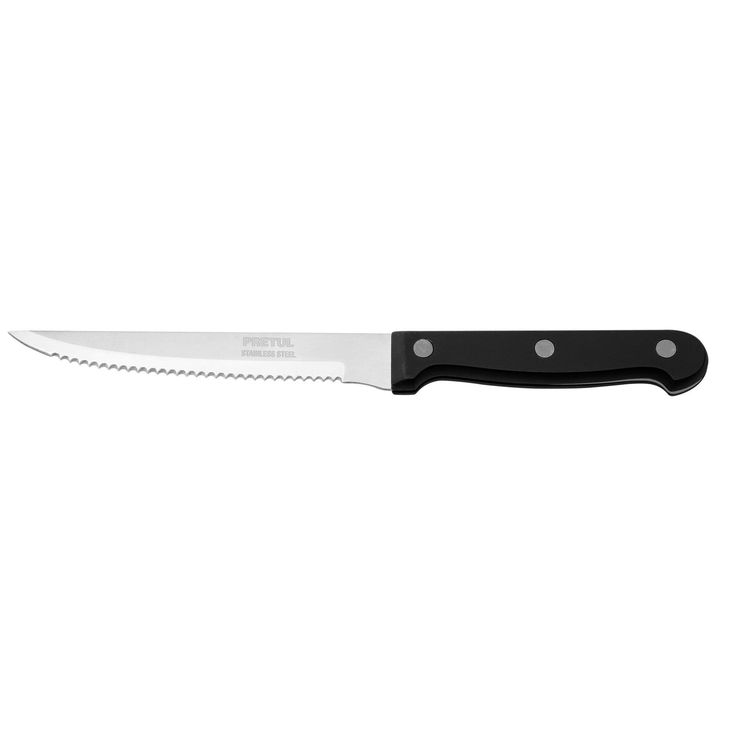 Cuchillo para asado hoja sierra 5p 23092 pretul Pieza
