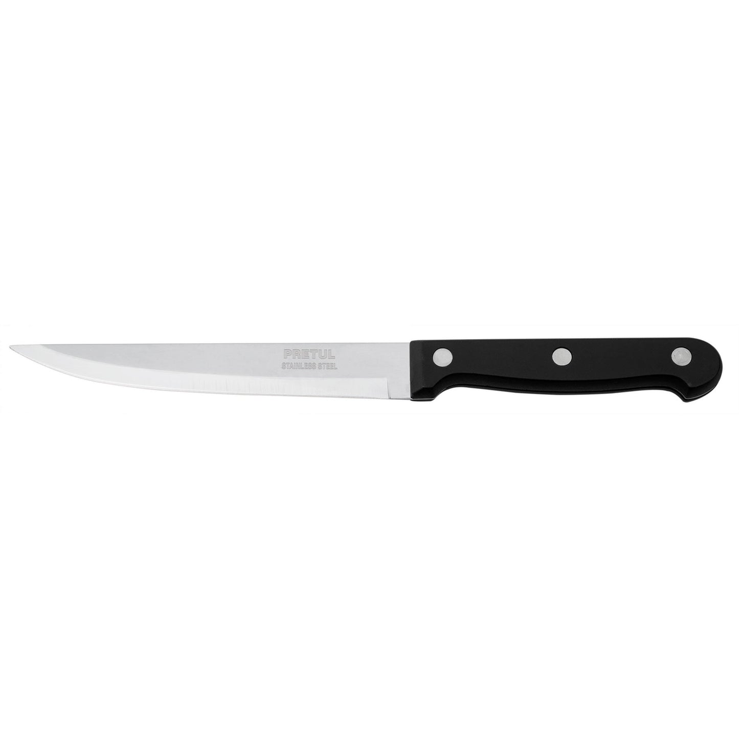 Cuchillo para asado hoja lisa 5p 23093 pretul Pieza