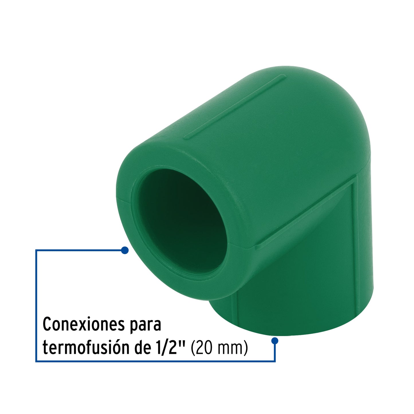 Codo 90 x (20) 13mm polipropileno 49849/200014 Foset Pieza