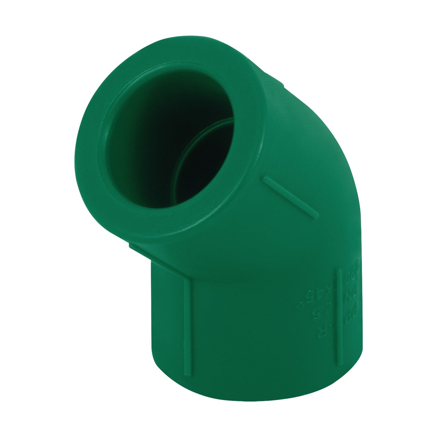 Codo 45 x (20) 13mm polipropileno 49867 truper Pieza