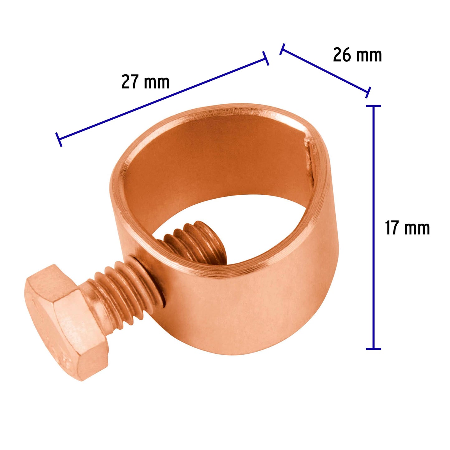 Conector para varilla a tierra 46125 Volteck Pieza