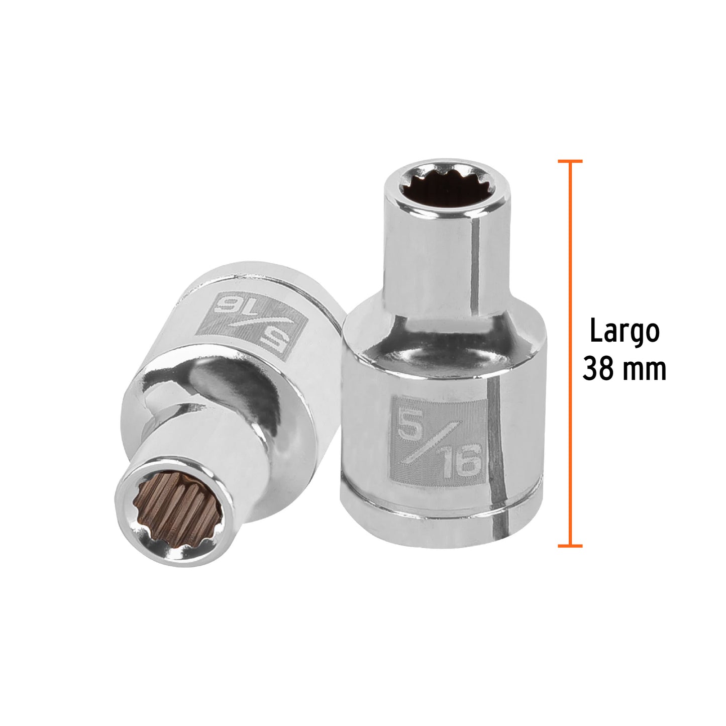 Dado de 12 puntas cuadro 1/2p de 5/16p Pieza