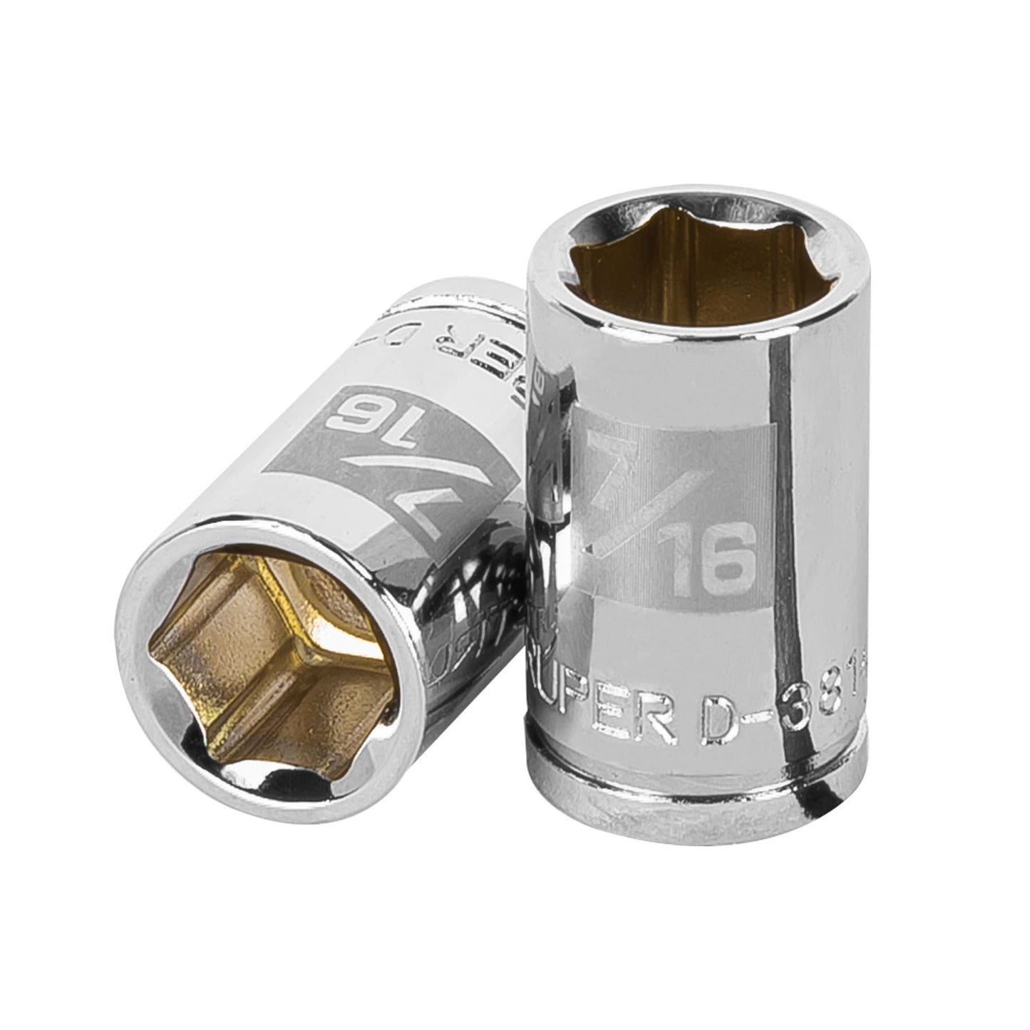 Dado de 6 puntas cuadro 3/8 standard de 7/16 13608 truper Pieza