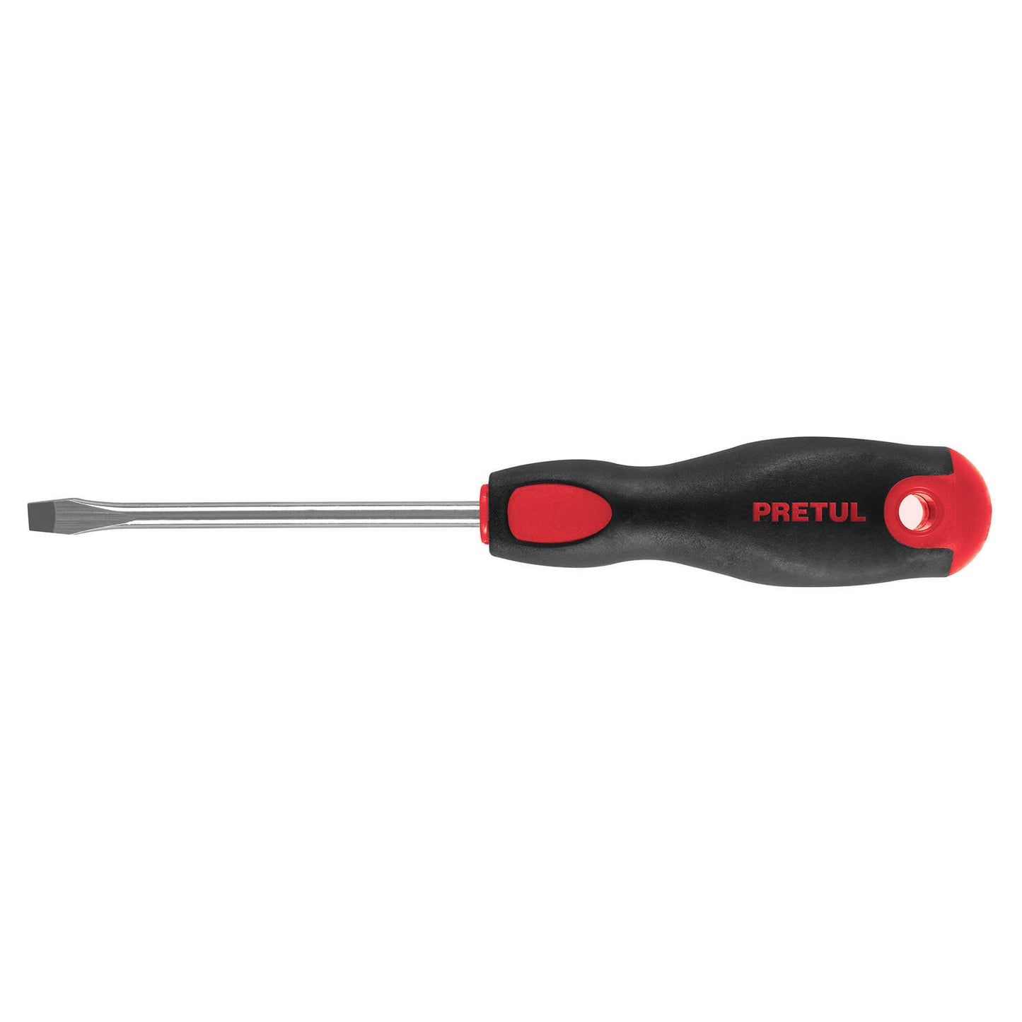 Desarmador plano 1/4 x 4 mango 21481 pretul Pieza