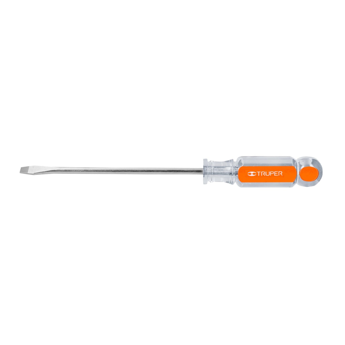 Desarmador plano 1/4x6p mango de acetato truper Pieza