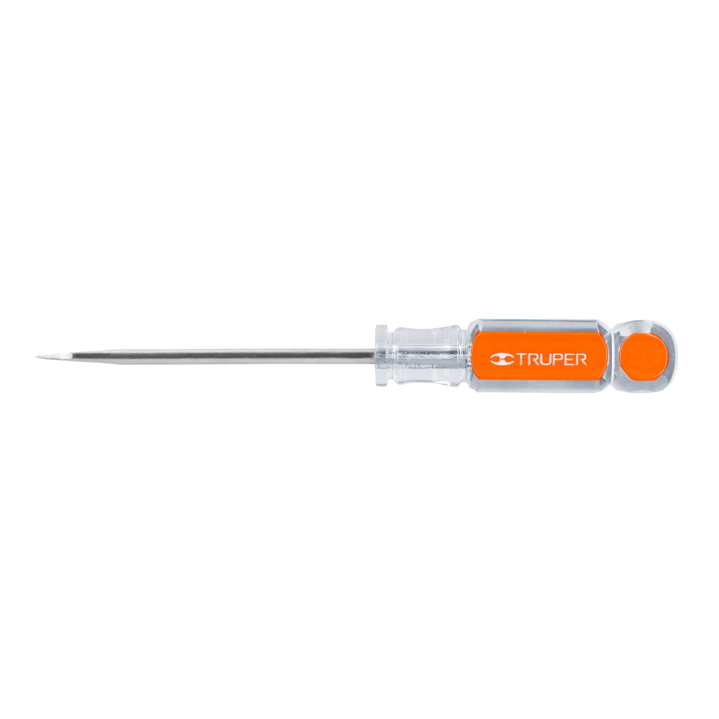 Desarmador plano 3/16x4p mango de acetato truper13990 Pieza