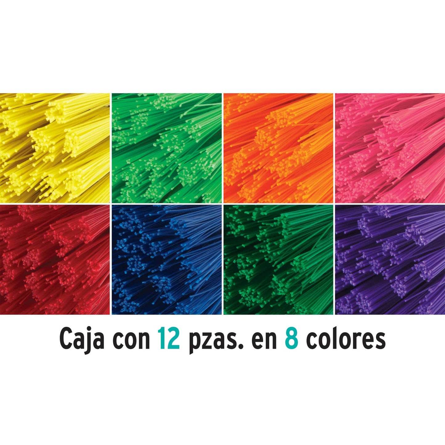 Escoba plastico tipo abanico grande 57052 klintek Pieza