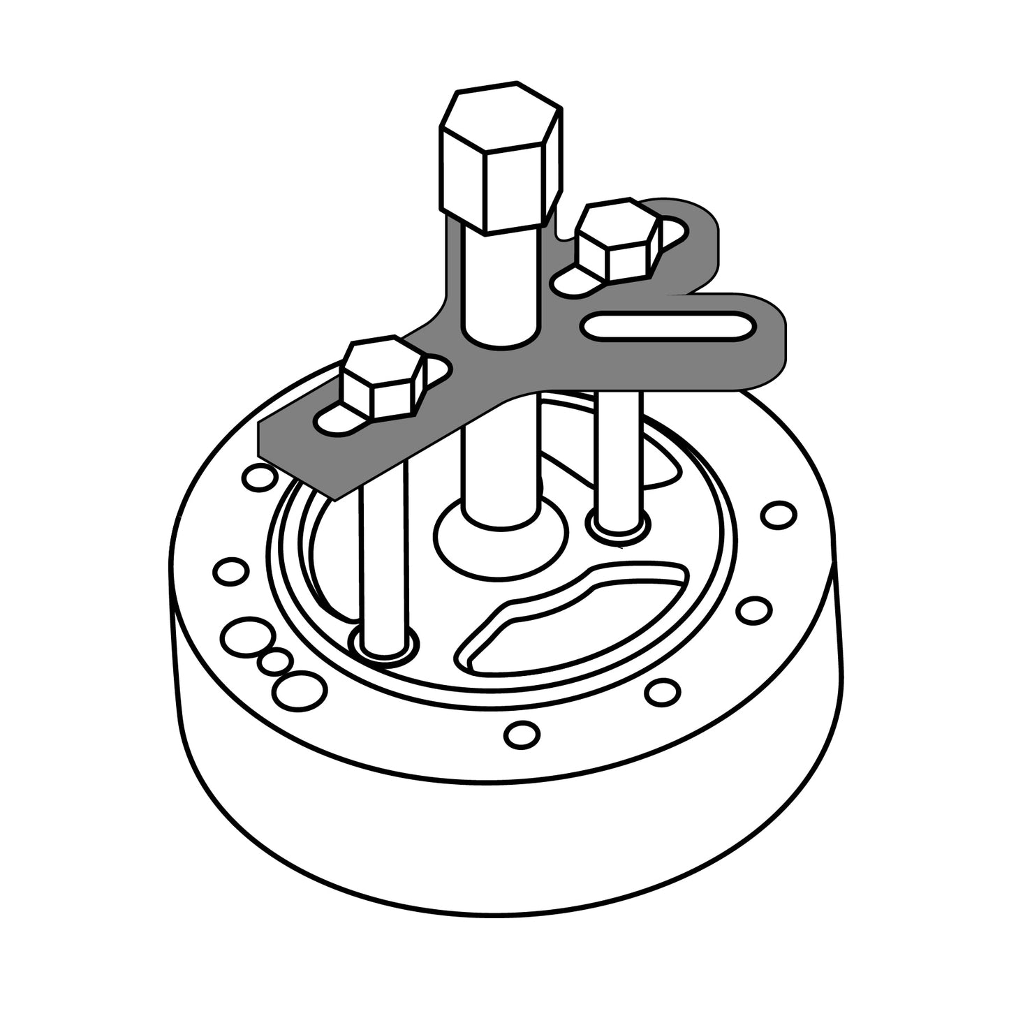 Juego de extractor tipo pata de gallo con 13 piezas 14510 truper Pieza