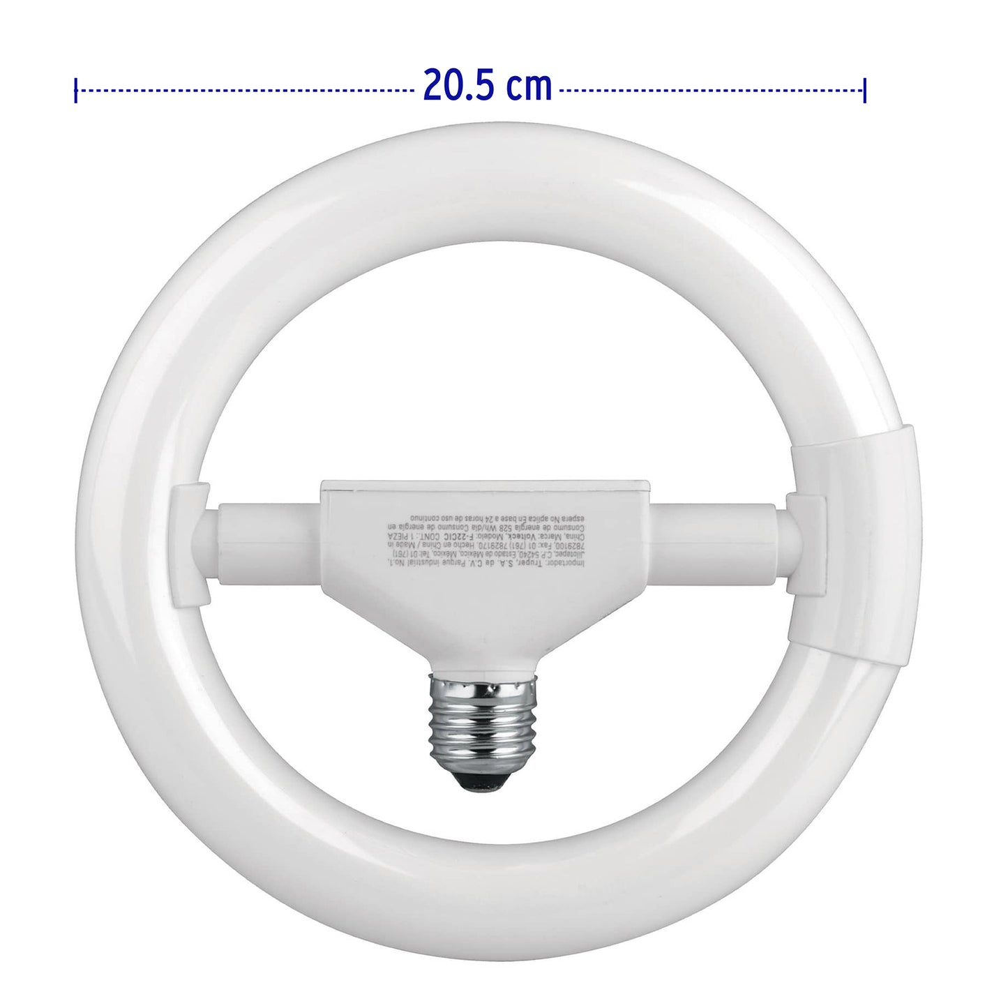 Foco 22 w circular t9 en caja 48236 volteck Pieza