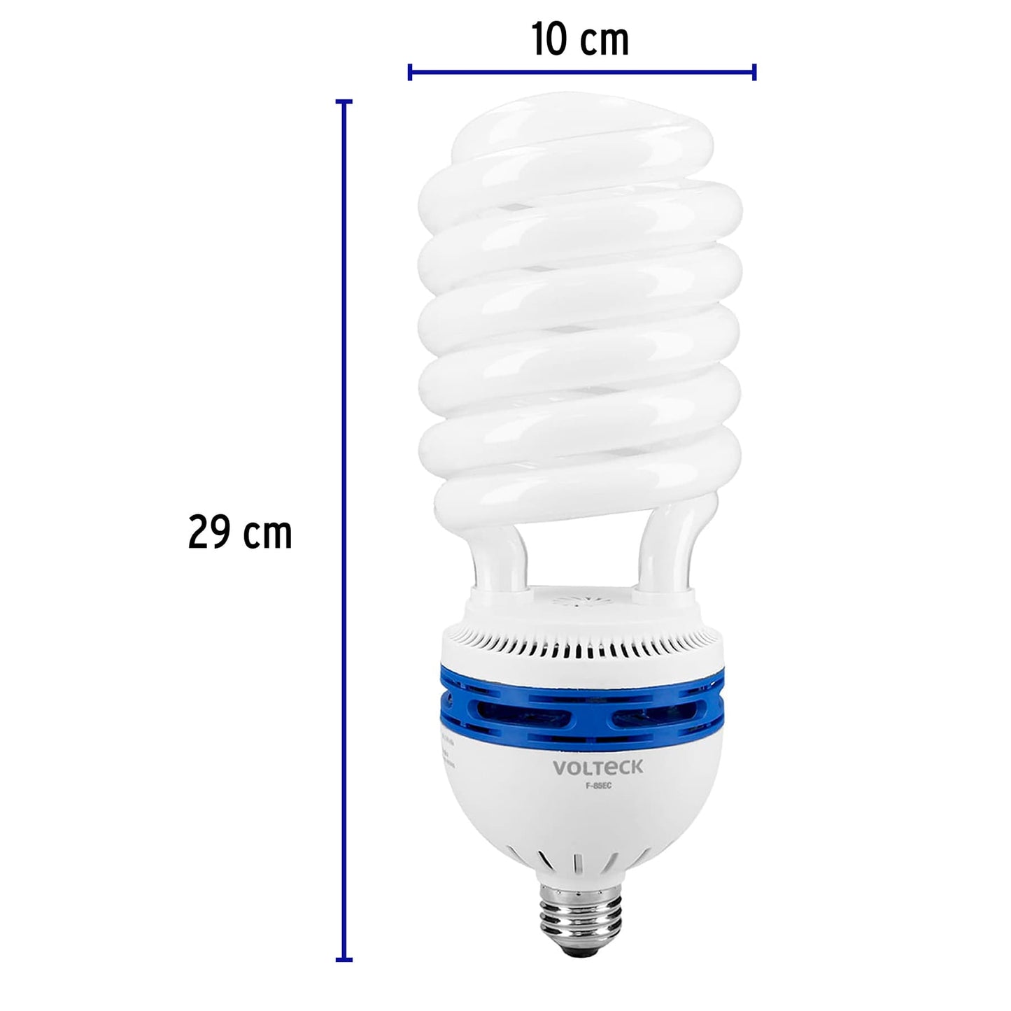 Foco 85 w espiral alta potencia t5 en caja volteck 48223 Pieza