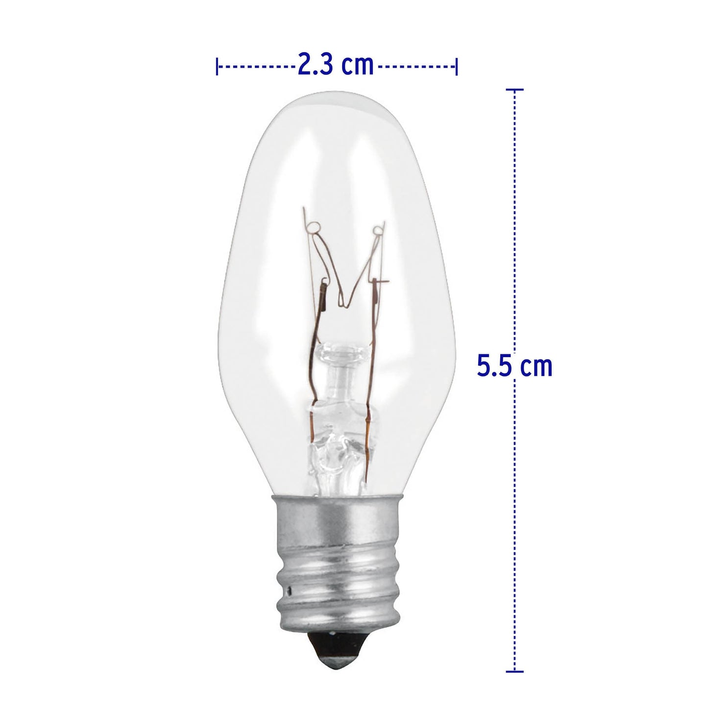 Foco 7 1/2 fijo transparente 46823/fu0054 voltech Pieza