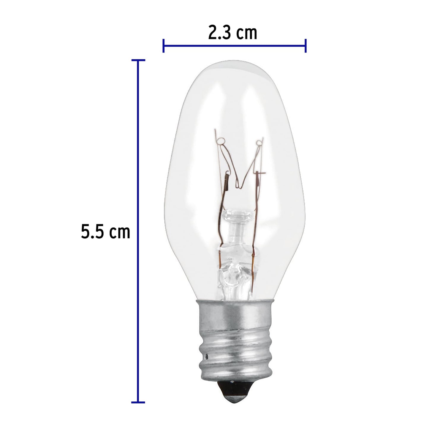 Foco 7 1/2 fijo transparente 46823/fu0054 voltech Pieza
