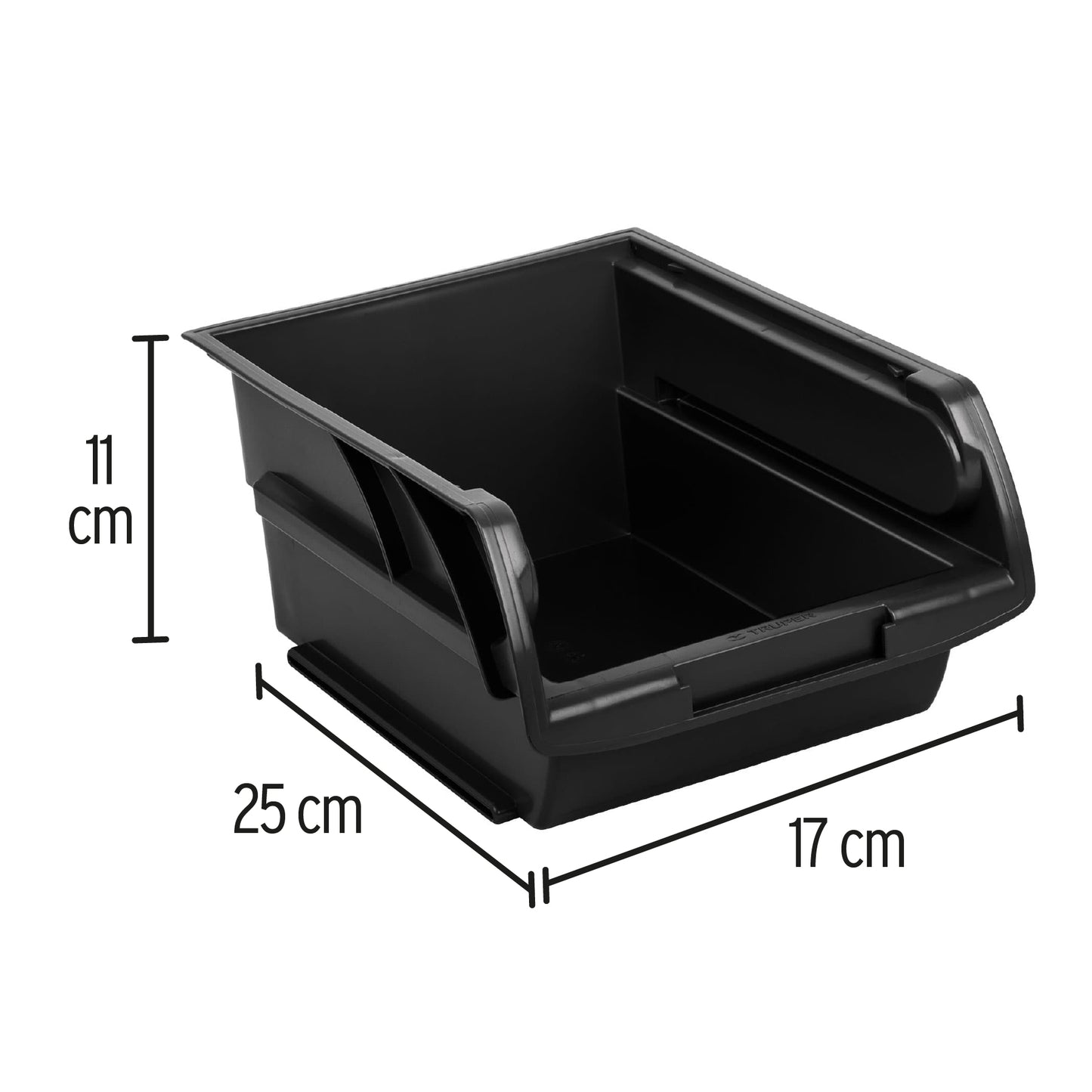 Gaveta apilable plastico 24.5 x 17 x 11 cm 10890 truper Pieza