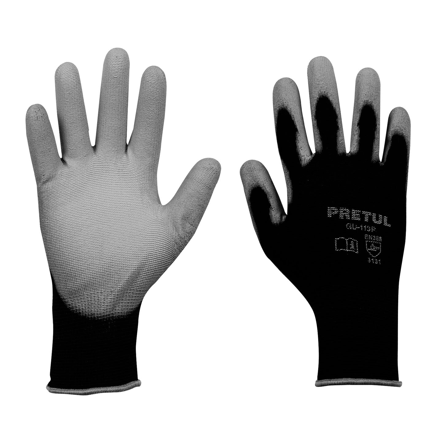 Guante nylon recubiertos de poliuretano grande20031 pretul Par
