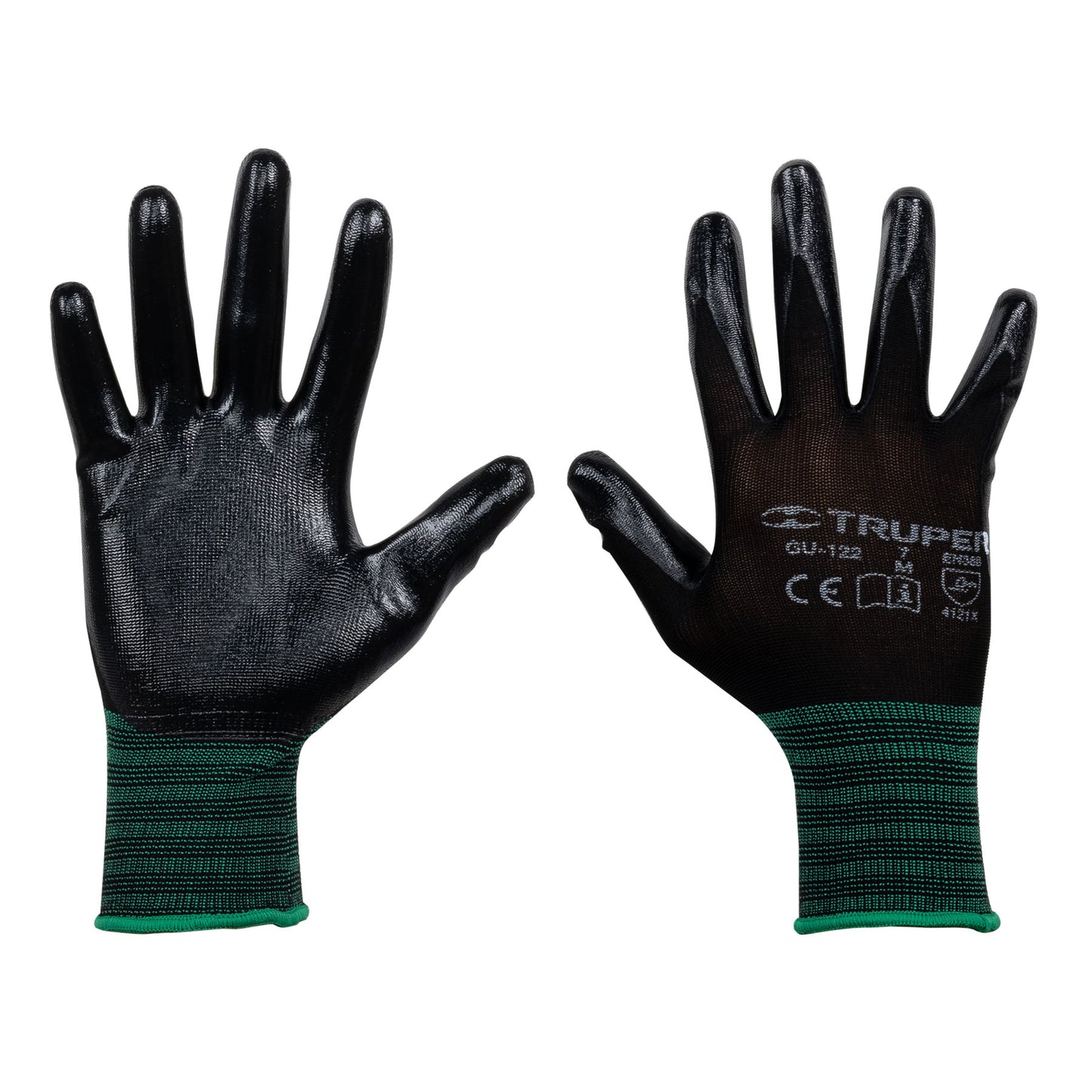 Guante nylon nitrilo liso en palma mediano 13294 truper Pieza