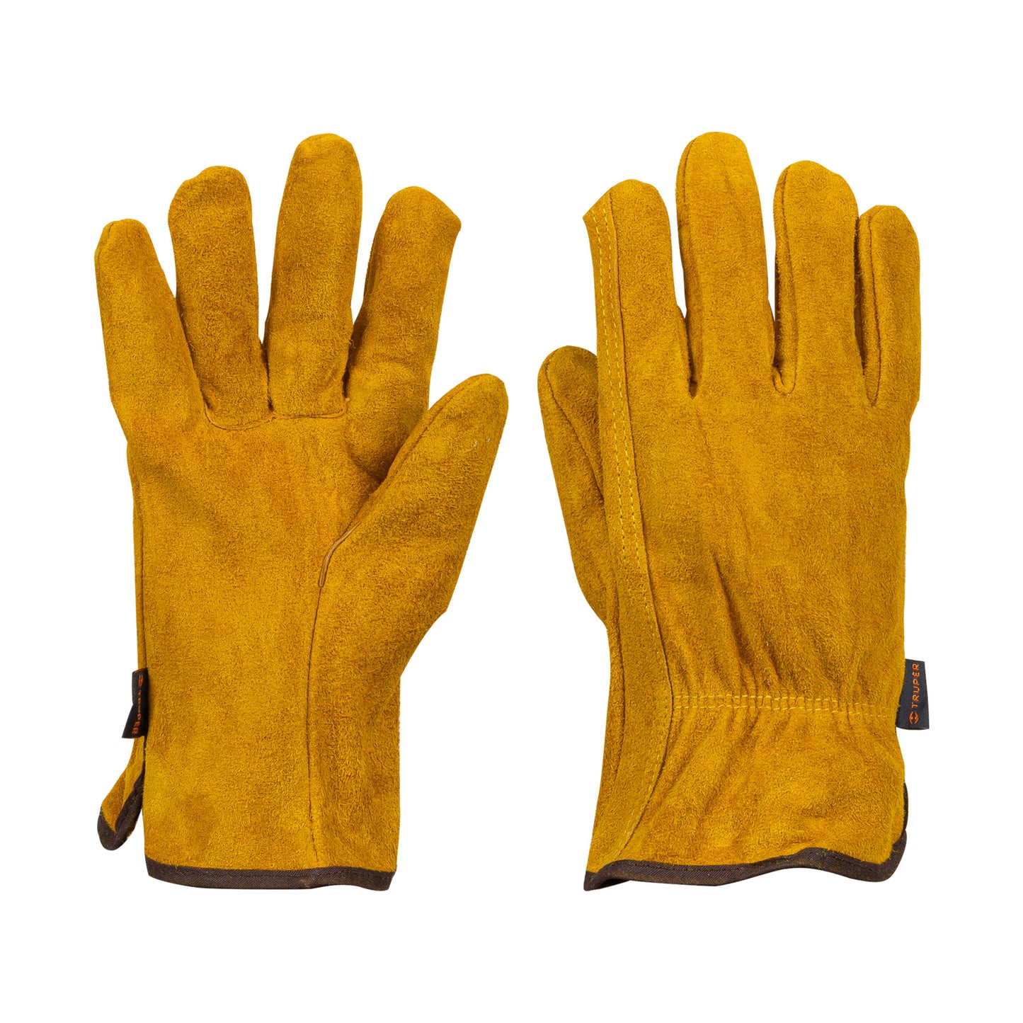 Guantes de carnaza usos generales grandes 14240 Truper Par