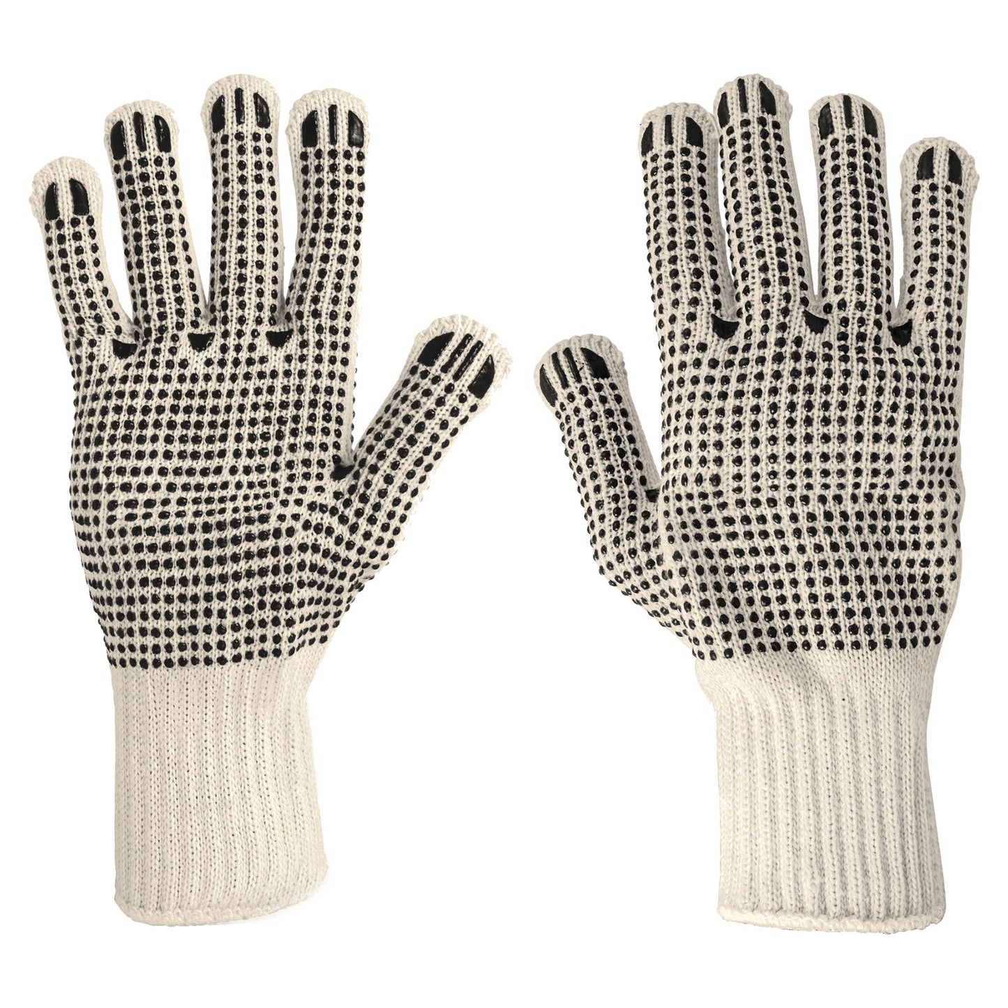 Guantes de algodon con puntos de PVC en palma y dorso Pretul 21830 Pretul Par
