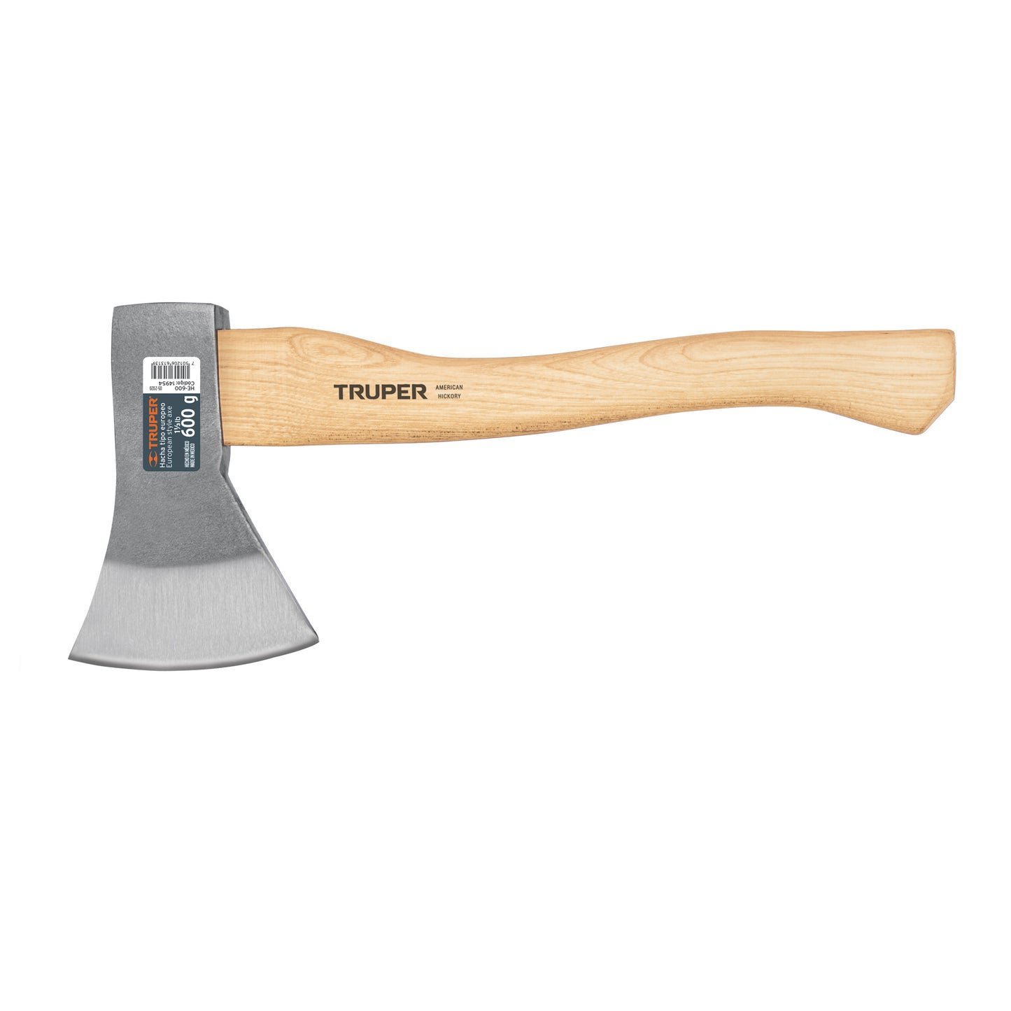 Hacha europea 1 1/4 mango hickory 14954 truper Pieza