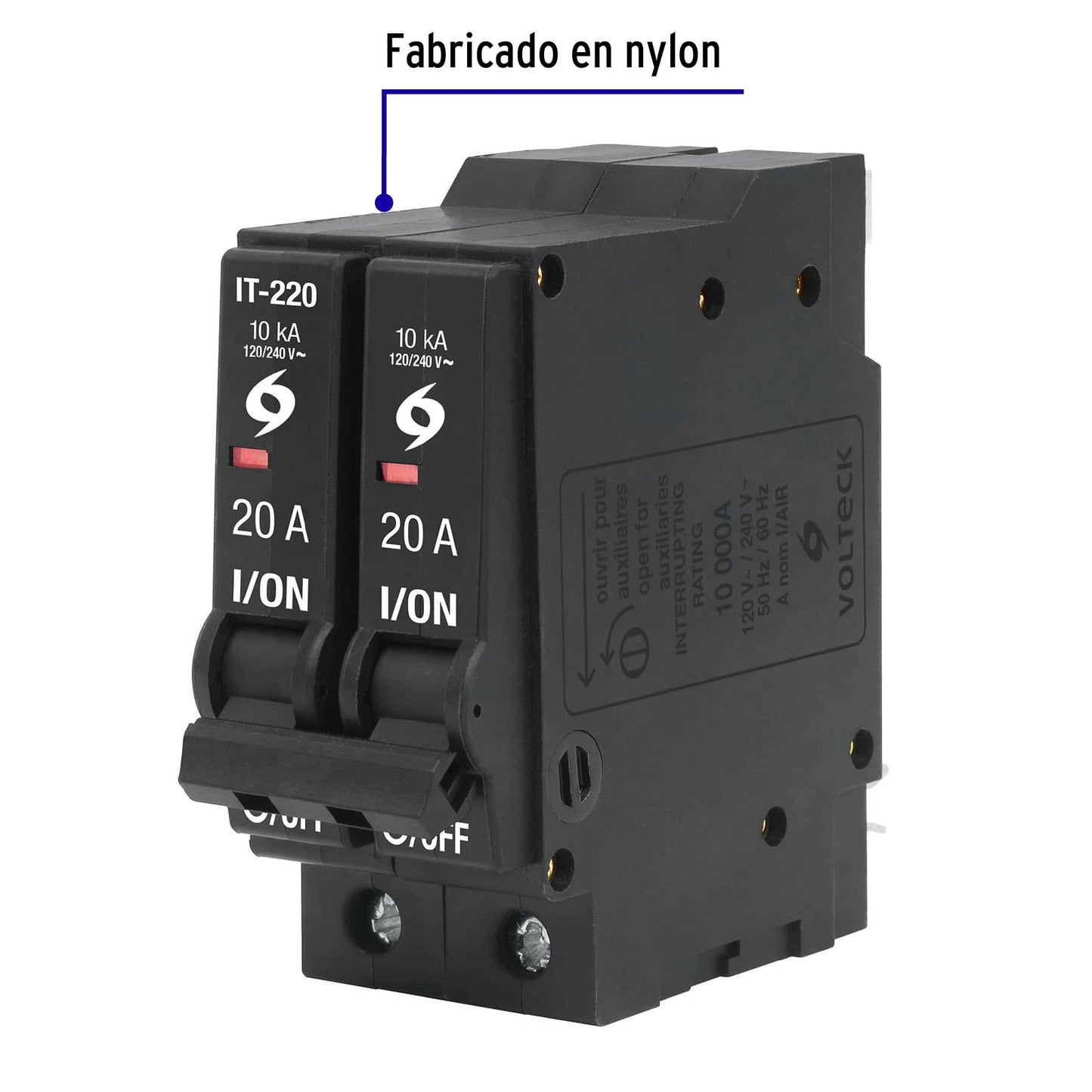 Pastilla termica 220 x 20 amp 46704 volteck Pieza