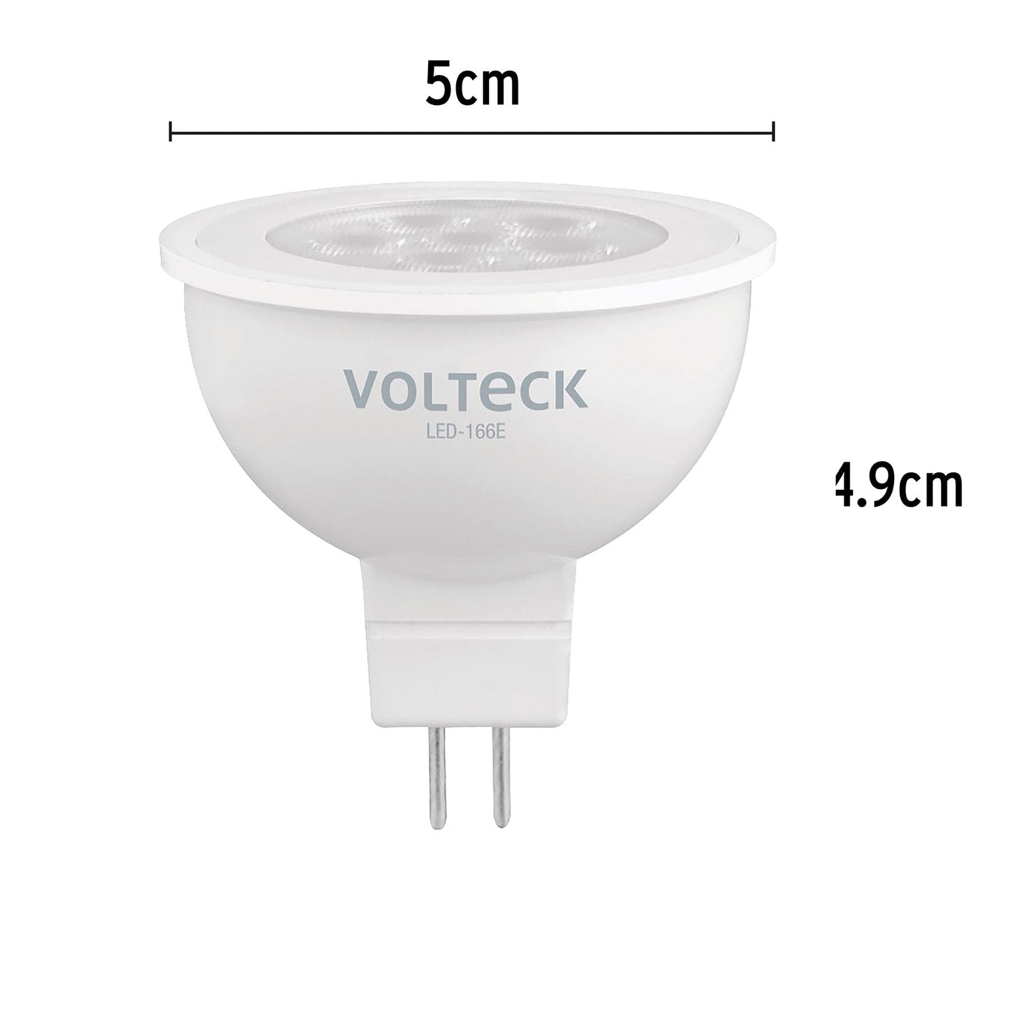 Lampara de led mr16 127v 6w luz de dia 46180 Pieza