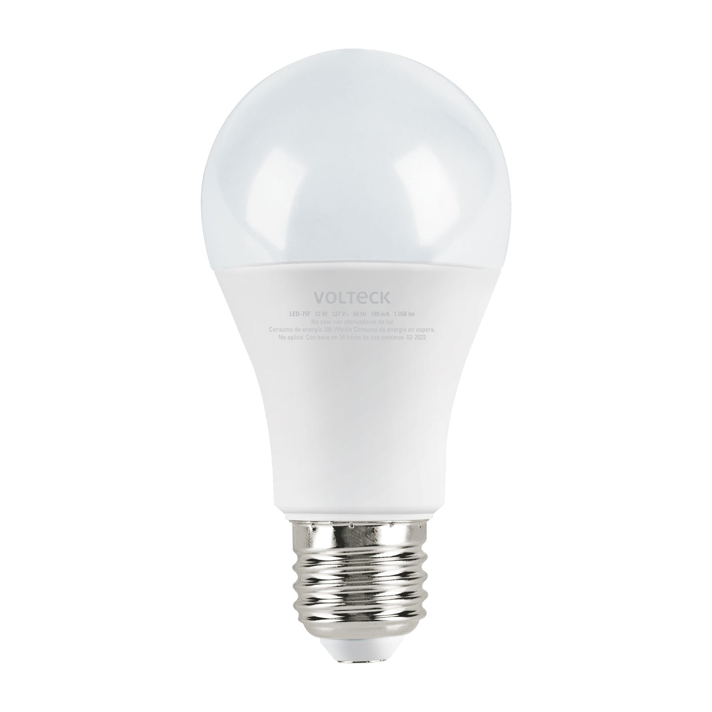 Foco led a19 12w luz de dia 46860 volteck Pieza