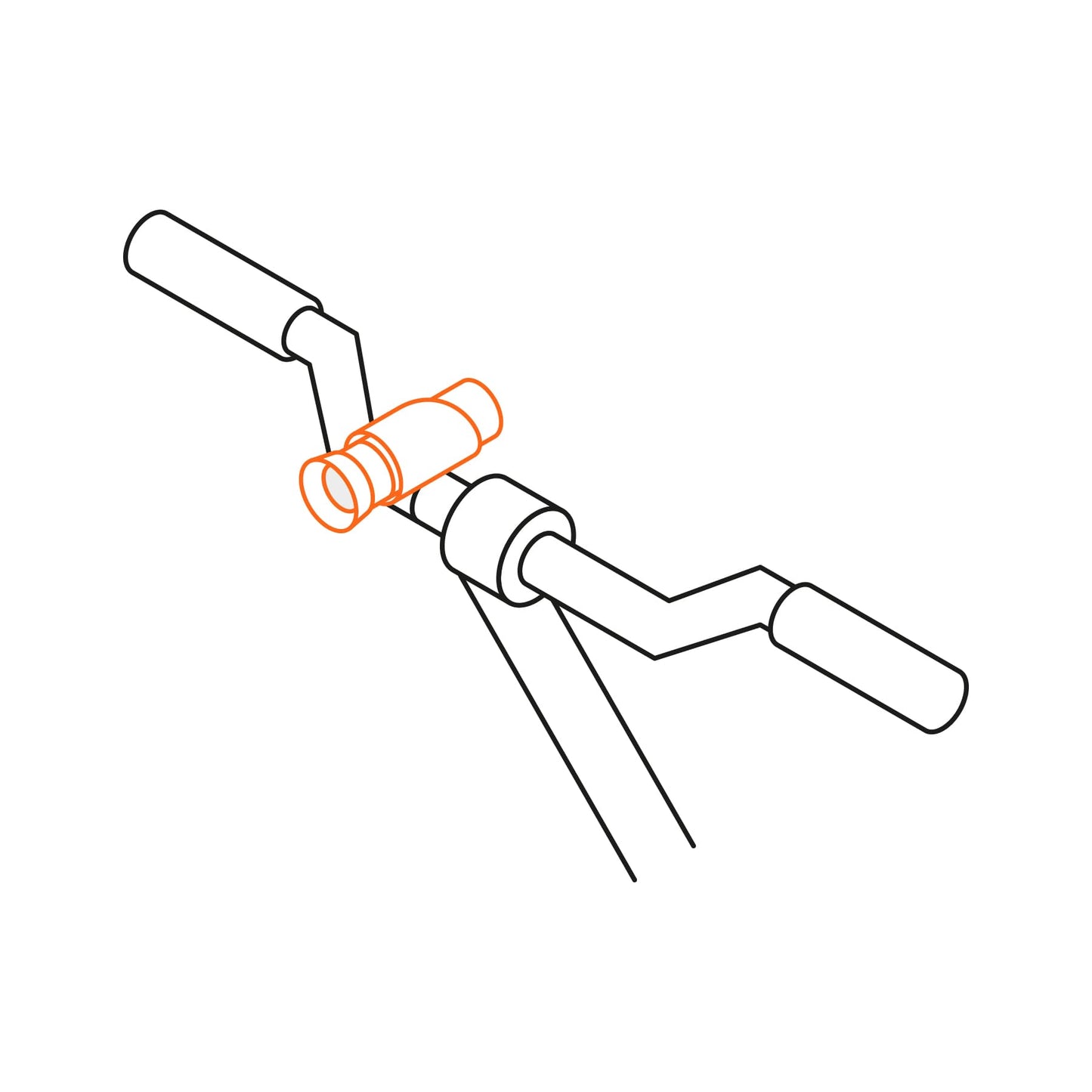 Linterna para bici 100 lumenes 16796 truper Pieza