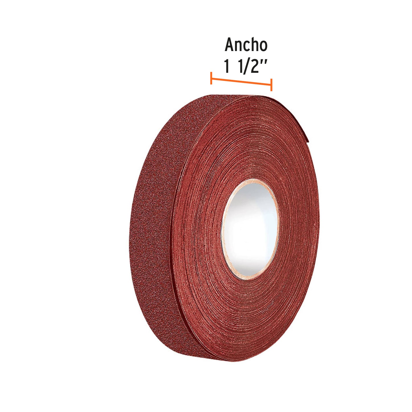 Lija para plomero grano 120 ancho 1 1/2p rollo con 45 mts 11663 truper Pieza