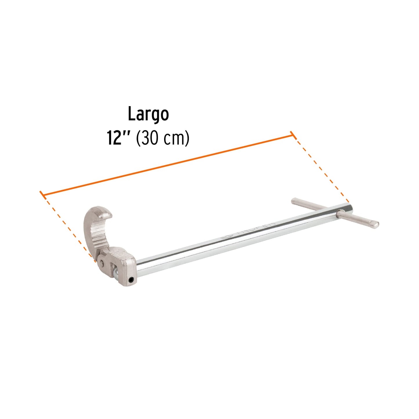 Llave para plomero 12p 12874 Truper Pieza