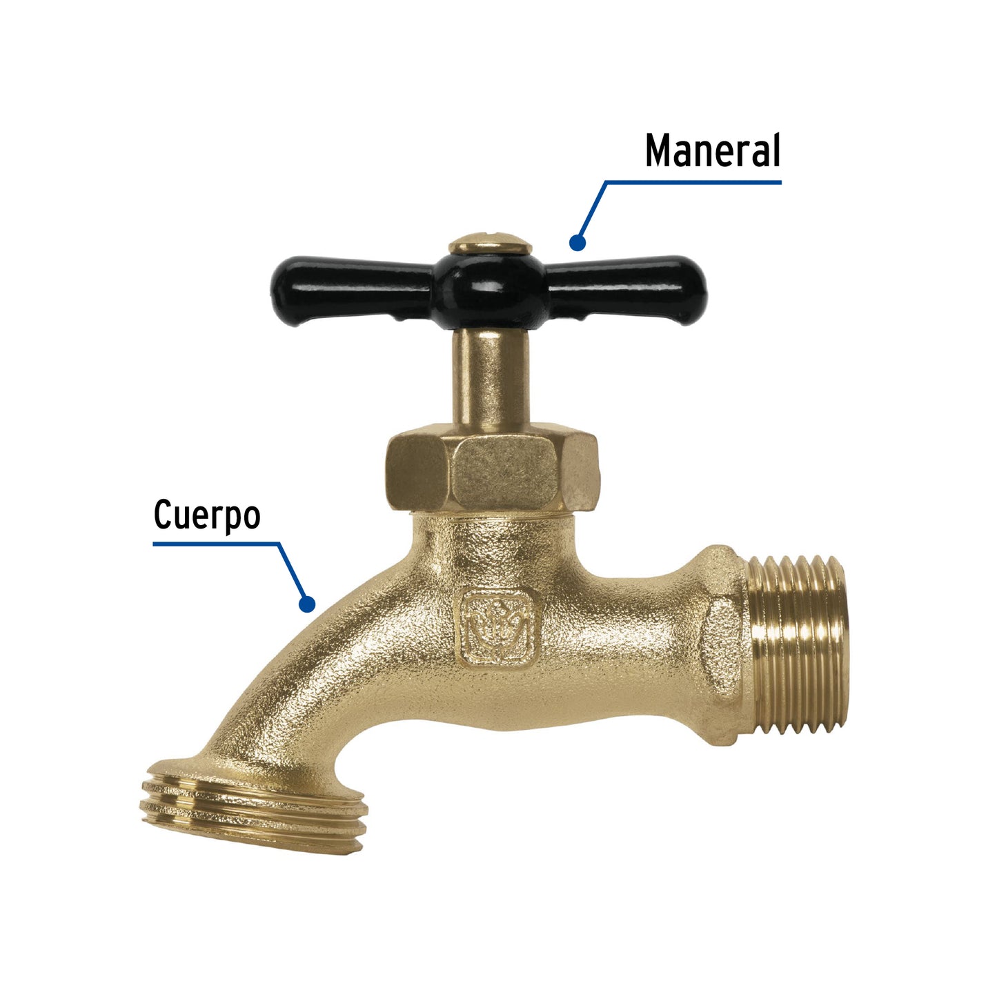 Llave zamac para manguera 1/2 49979 foset Pieza