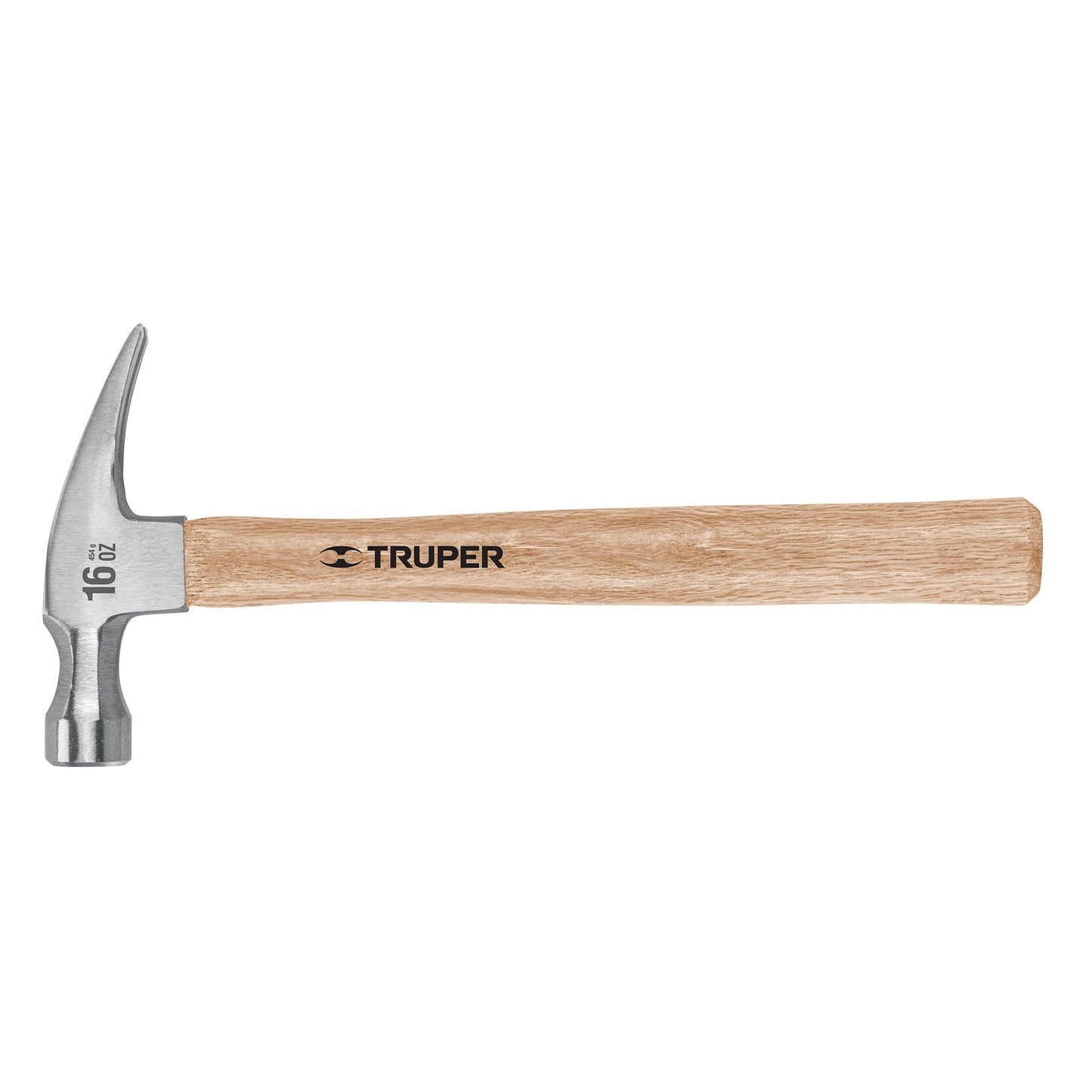 Martillo uña recta 16 oz truper16754 Pieza