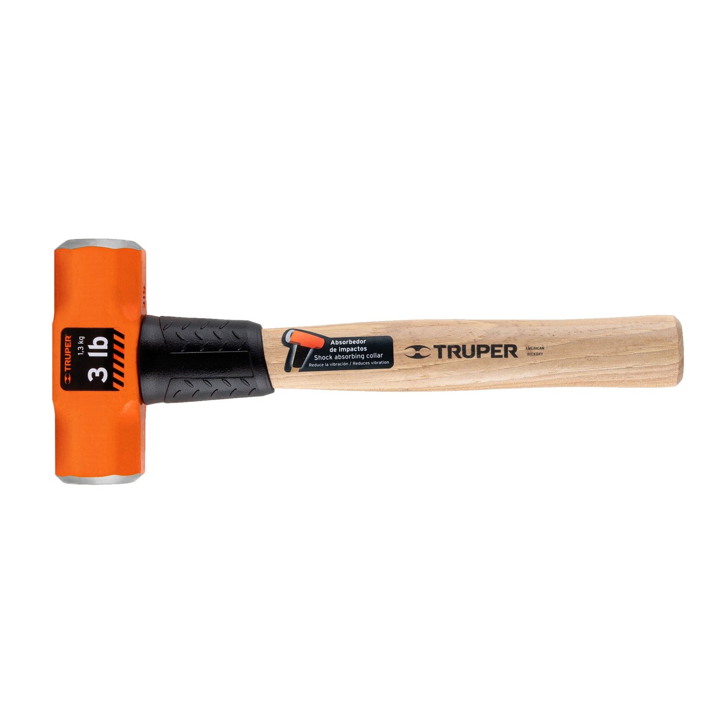 Marro octagonal 3 lbs. mango madera 12 16507 Truper Pieza