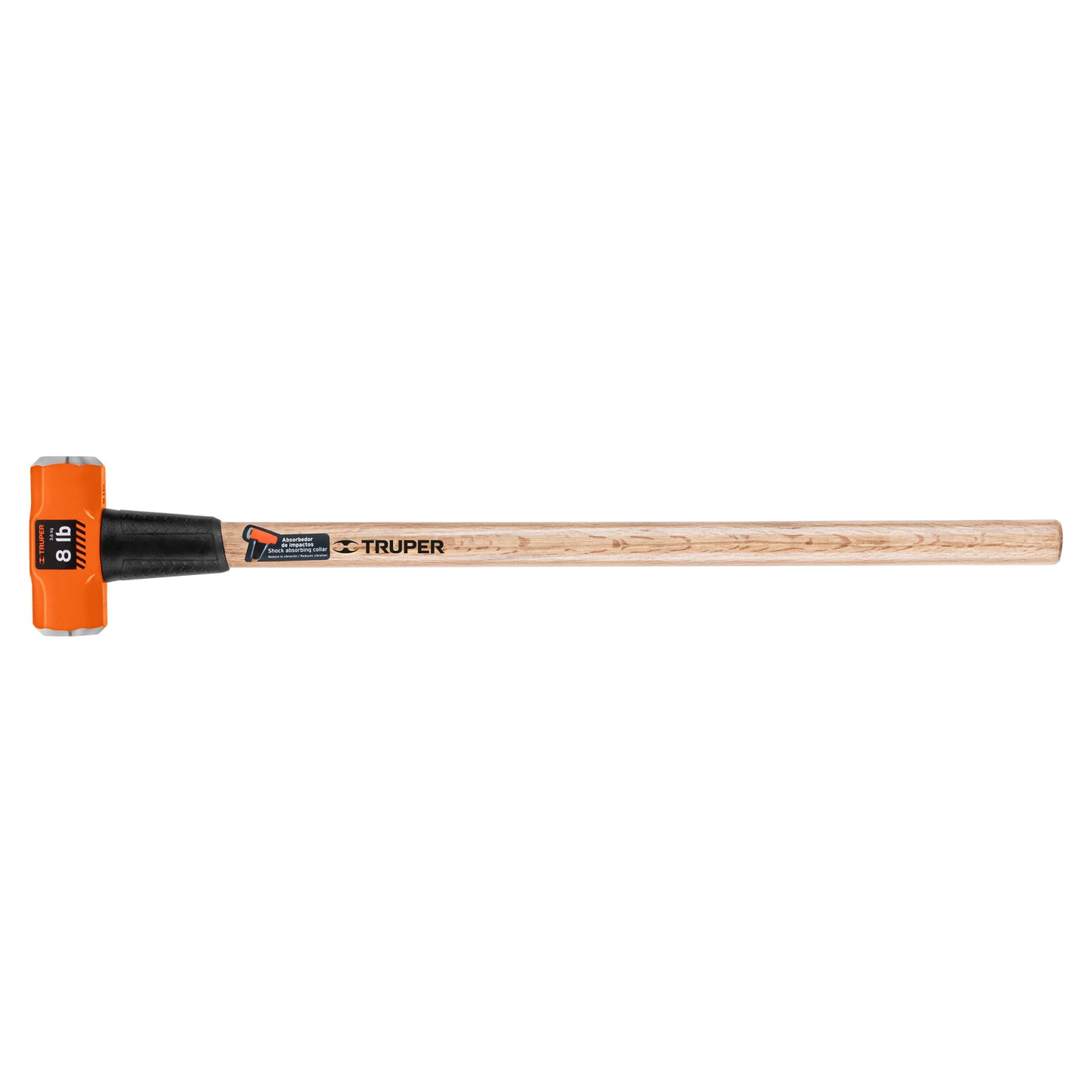 Marro octagonal 8 lbs. mango madera 36p truper Pieza
