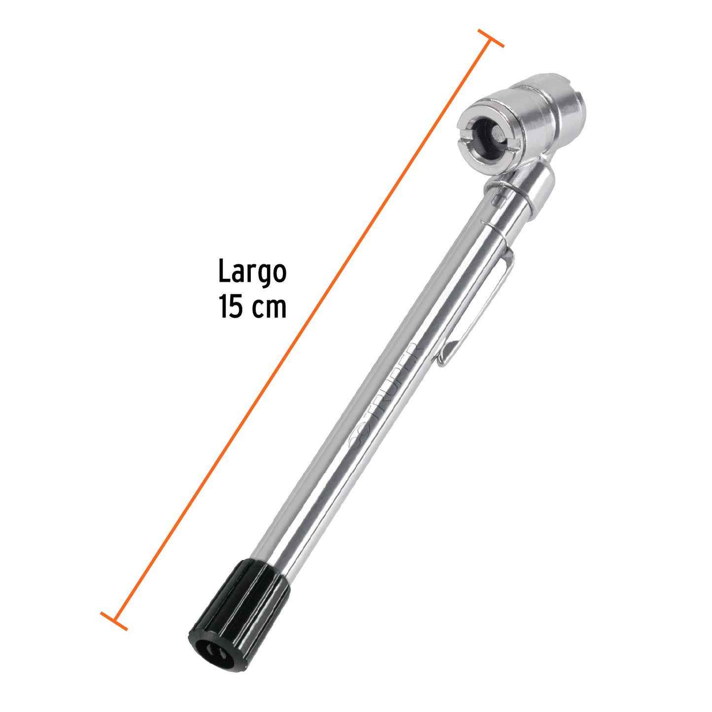 Medidor de presión 120 lbs cabeza doble 19099 Truper Pieza