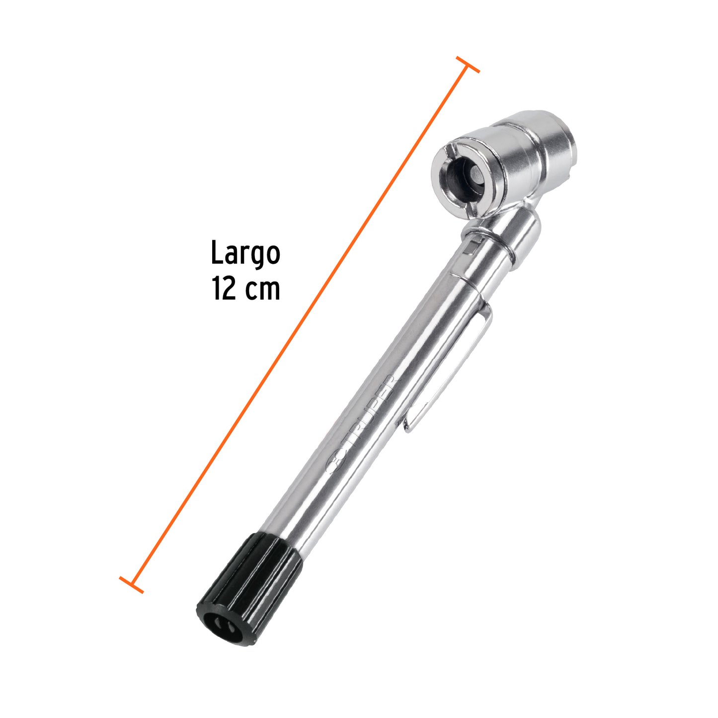 Calibrador de presion cabeza doble 11.5 cm 19098 truper Pieza