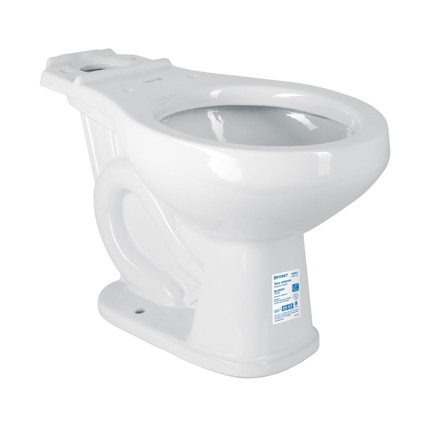 Taza redonda ceramica blanco 44011 Foset Pieza