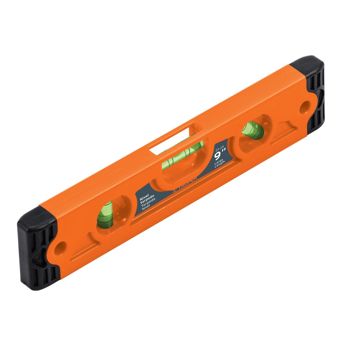 Nivel torpedo de 9 magnetico cuerpo de ABS, truper 11223 Pieza
