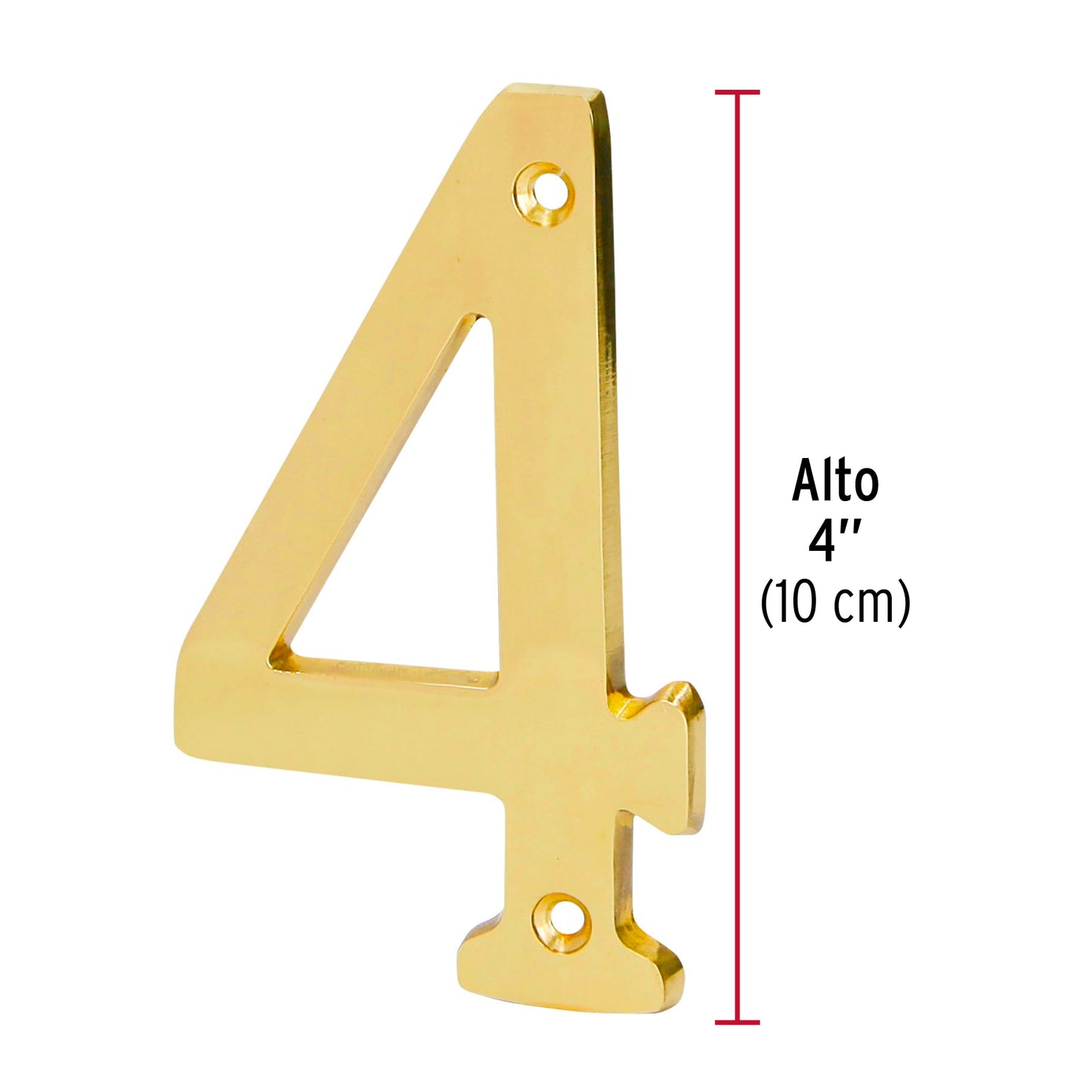 Número chico 4 43682 Hermex Pieza