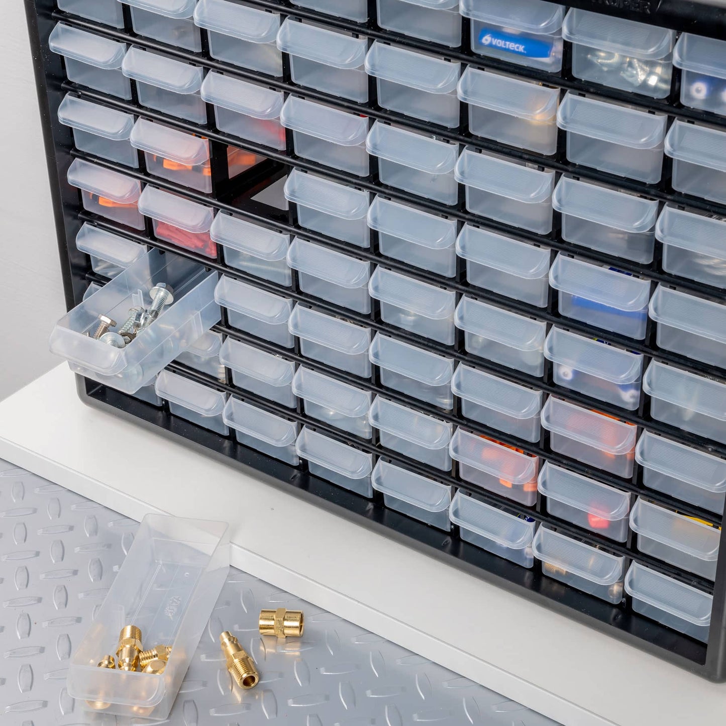 Organizador con 64 compartimientos 10895 truper Pieza