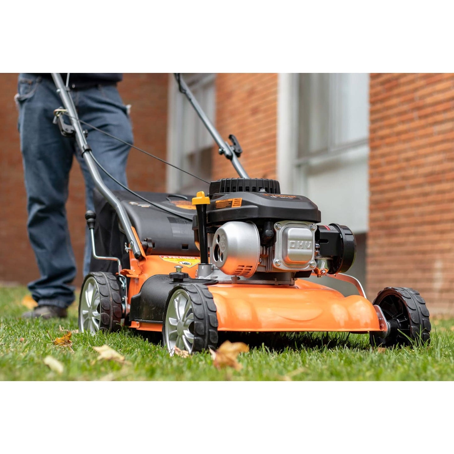 Podadora con motor a gasolina 4 hp de 18p truper 19966 Pieza