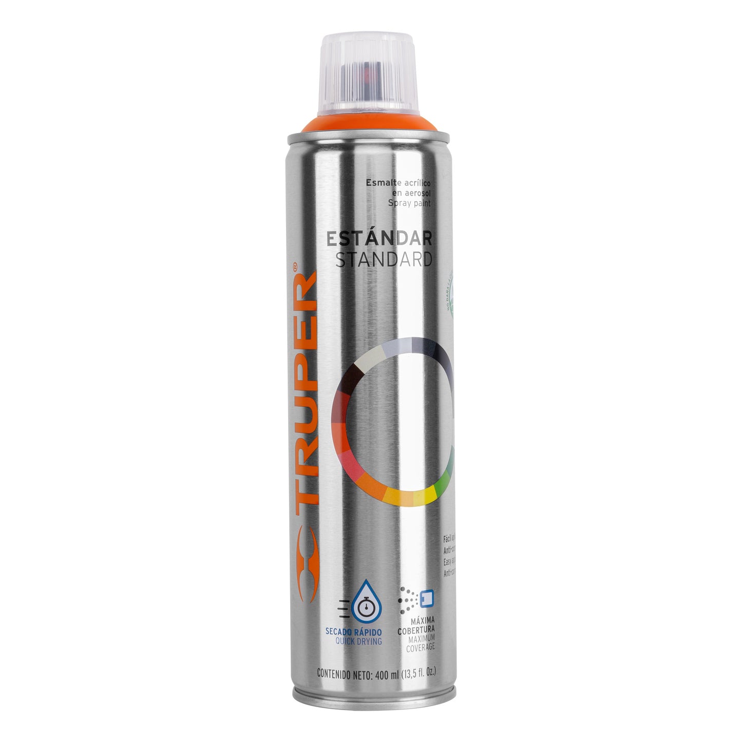 Pintura en aerosol naranja truper19037 Pieza