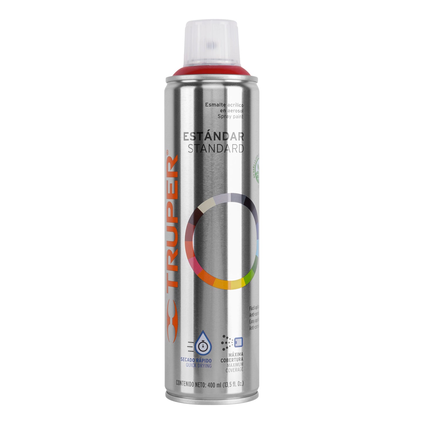 Pintura aerosol rojo 19040 truper Pieza