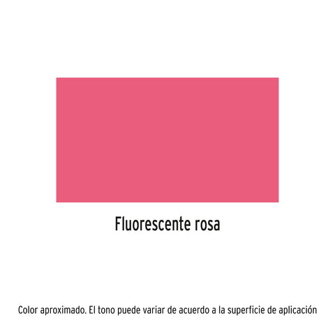 Pintura en aerosol fluorescente rosa truper19074 Pieza
