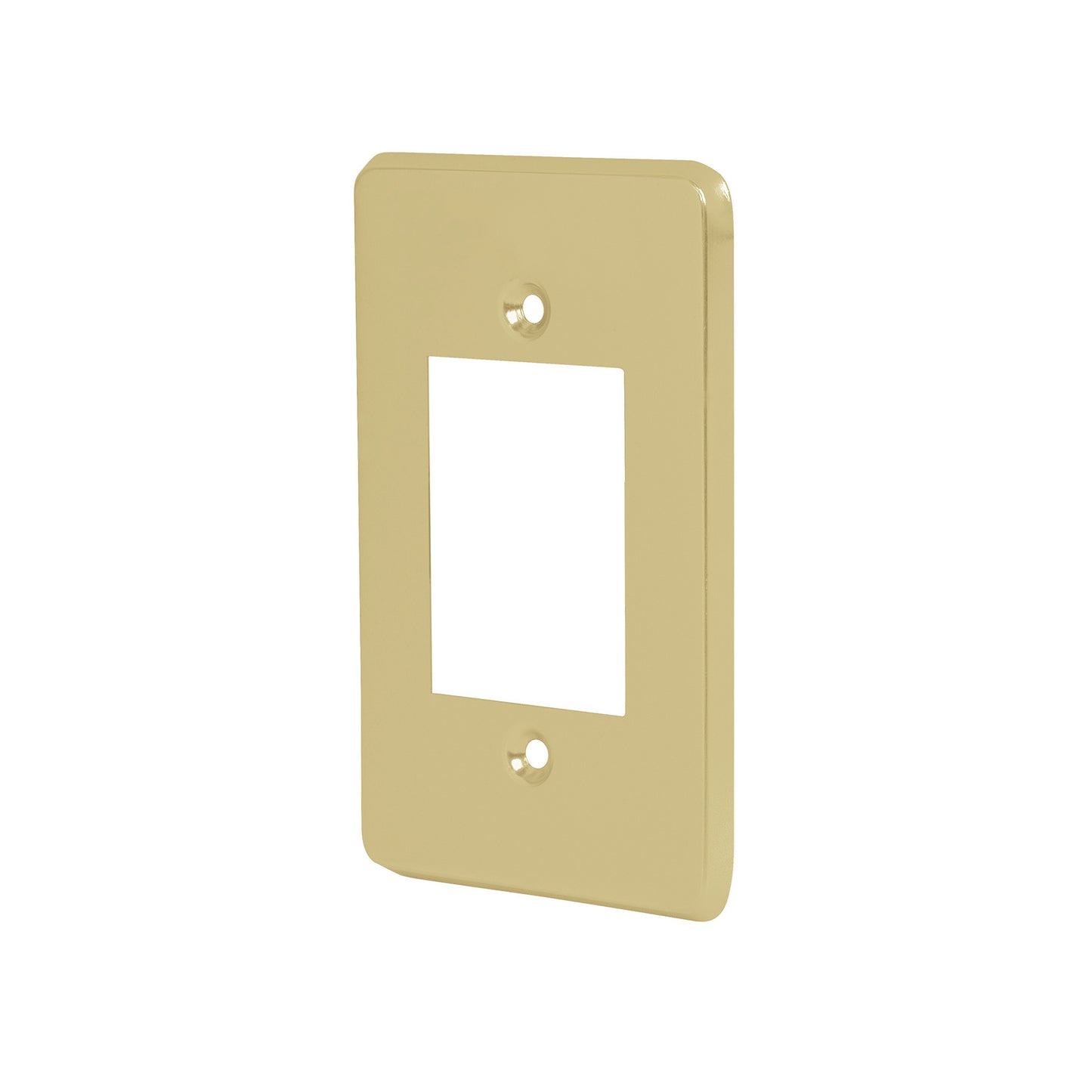 Placa 3 módulos de aluminio línea Económica 46437 Volteck Pieza