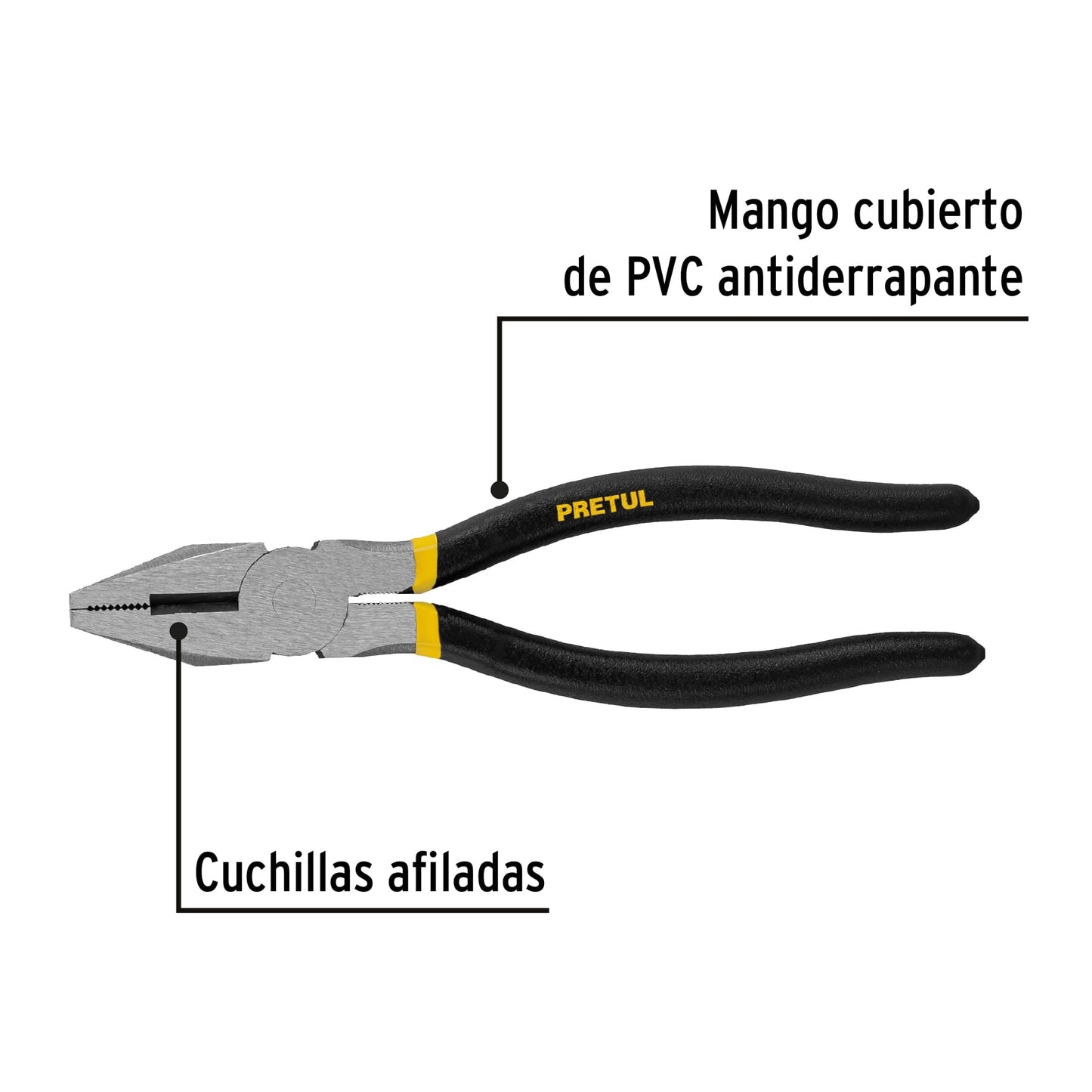 Pinza de electricista 8p pretul pretul22609 Pieza