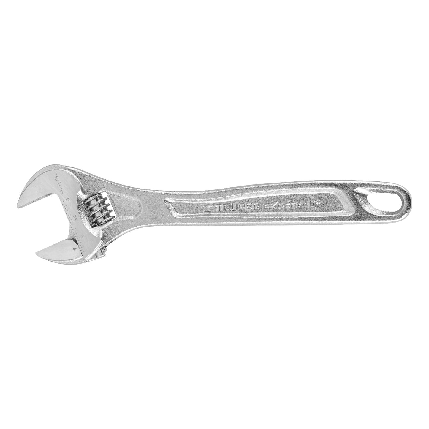 Llave perico 10p cromado grado industrial truper15507 Pieza