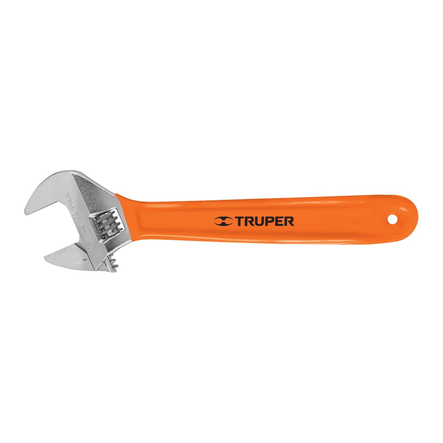 Llave perico cromada con grip 15512truper Pieza
